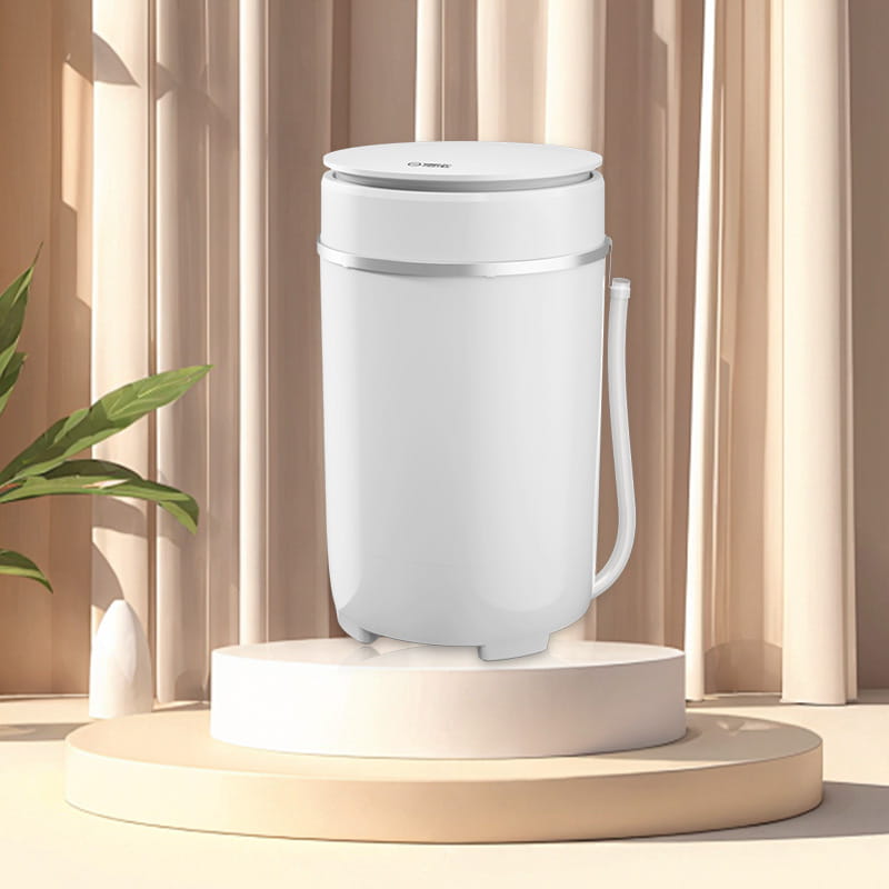 30-65kg mesin cuci mini portabel ringan semi-otomatis yang tenang