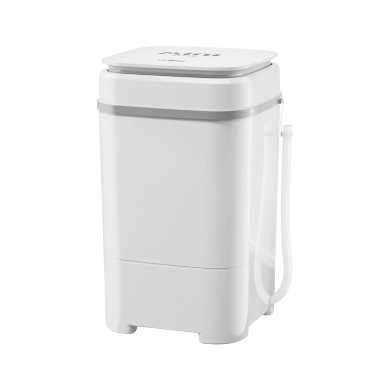 65kg Imitasi Tangan Cuci Roda Gelombang Besar Square Square Semi-Automatic Compact Mini Washer