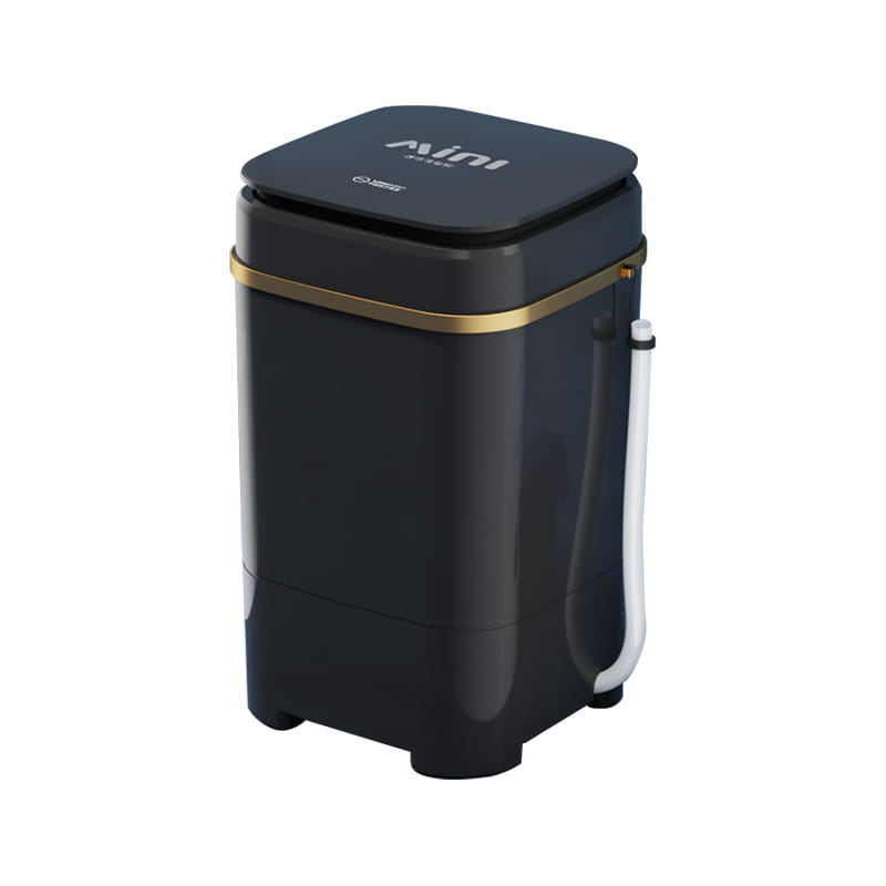 65kg Imitasi Tangan Cuci Roda Gelombang Besar Square Square Semi-Automatic Compact Mini Washer