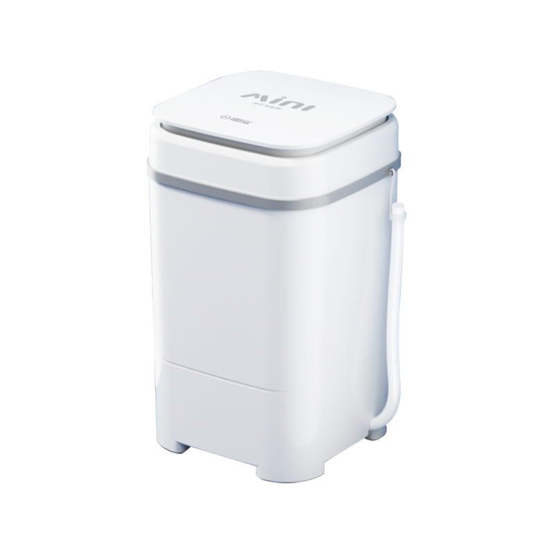65kg Imitasi Tangan Cuci Roda Gelombang Besar Square Square Semi-Automatic Compact Mini Washer
